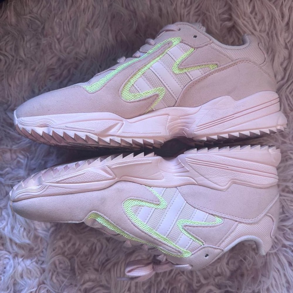 Adidas Yung 96 Chasm Torsion Sneakers Pink / Yellow Colorway - Picture 2 of 6
